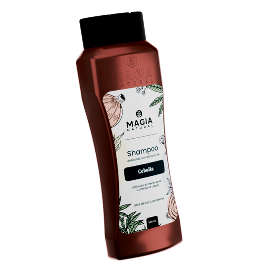 SHAMPOO ANTICAÍDA CON CEBOLLA Y CANNABIS 500ml