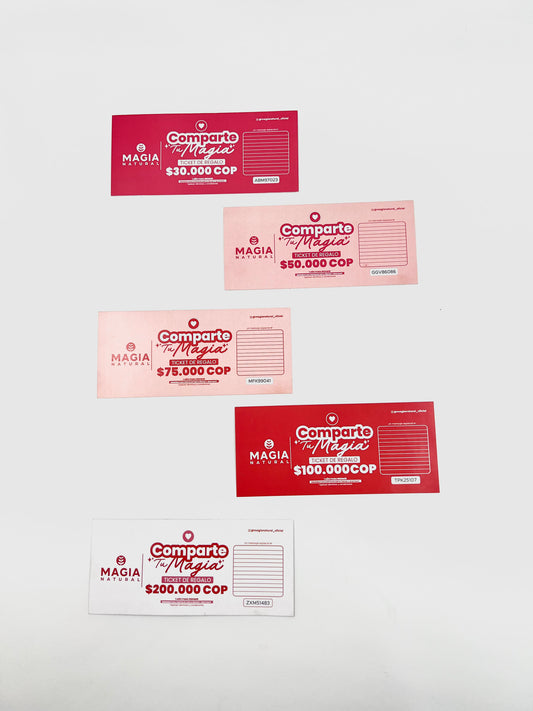 Bono de Regalo de $75.000