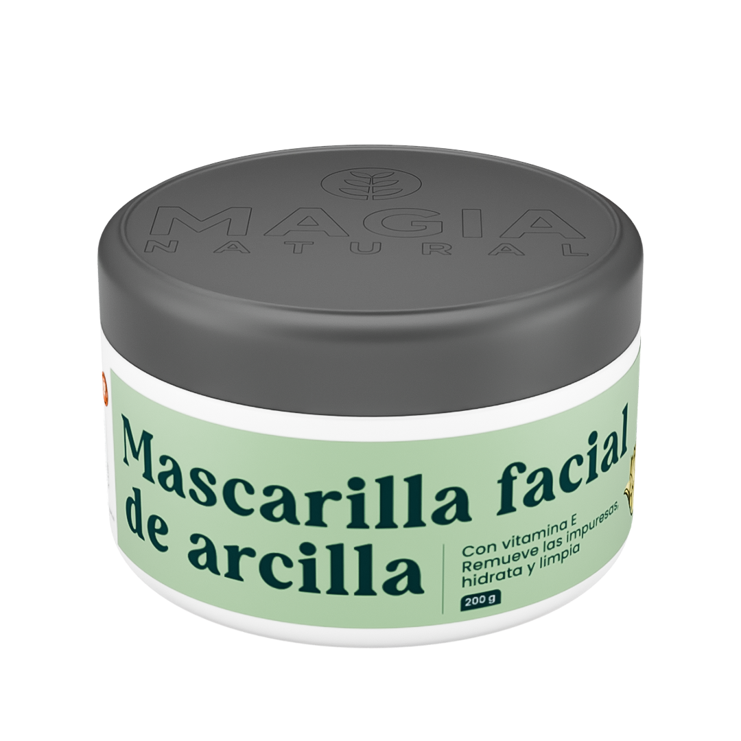 MASCARILLA FACIAL DE ARCILLA 200gr