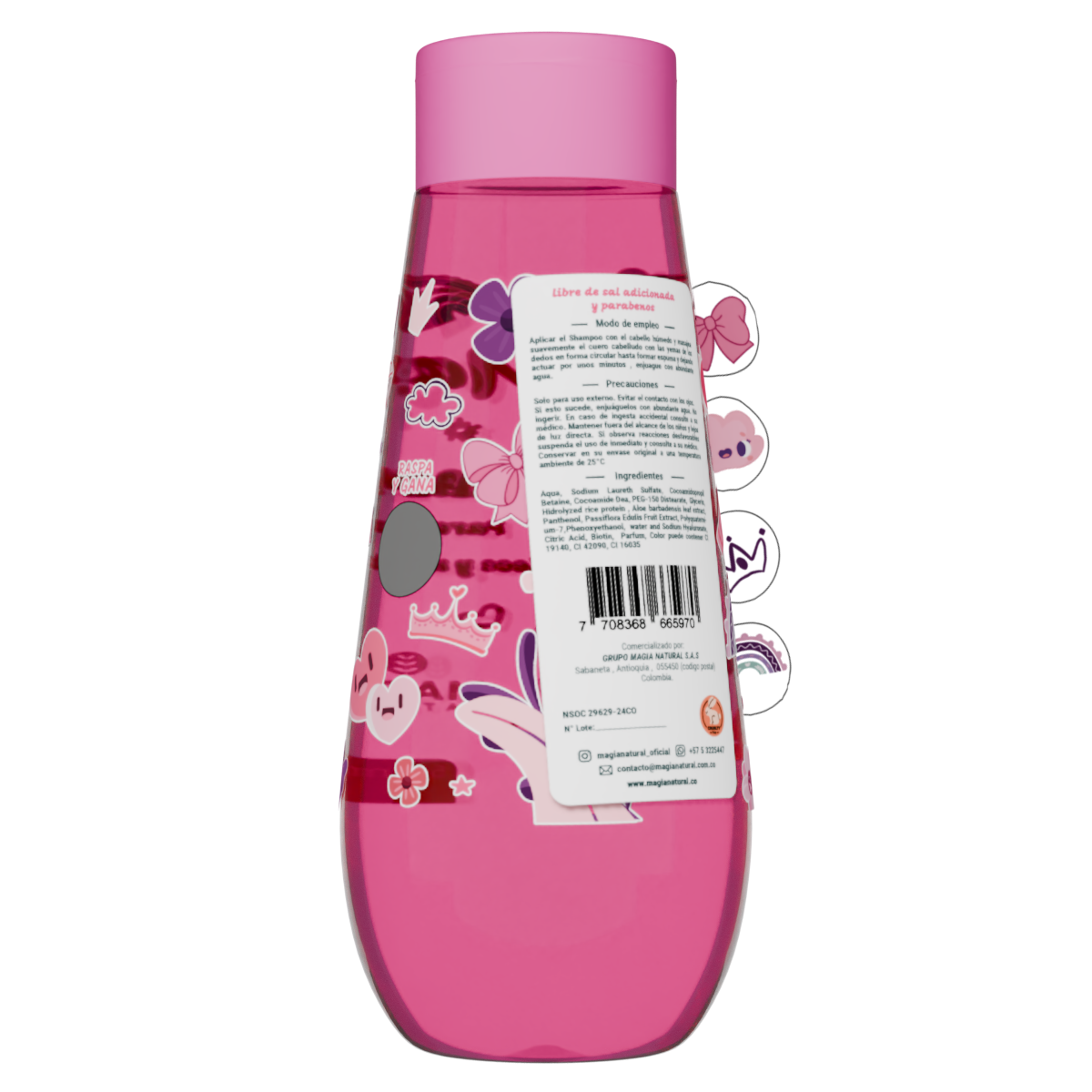 SHAMPOO KIDS NIÑAS 500ml