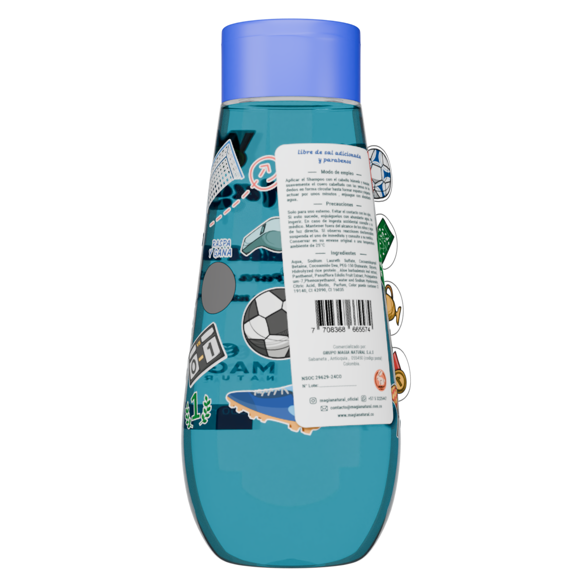 SHAMPOO KIDS NIÑOS 500ml