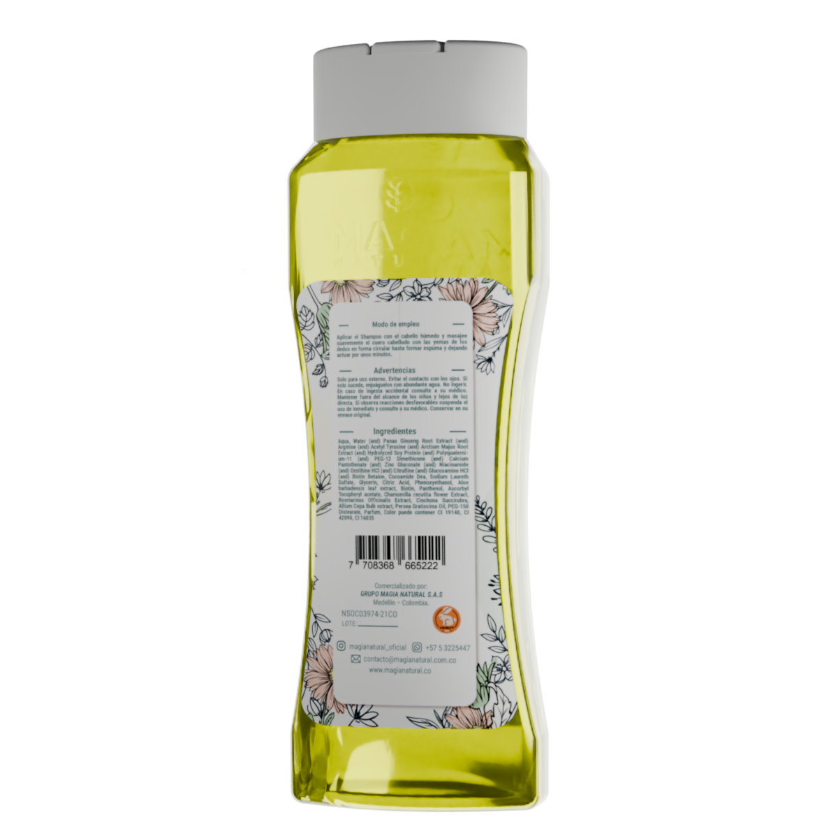 SHAMPOO DE MANZANILLA 500ml