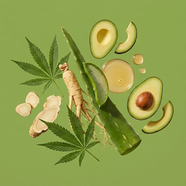Shampoo Anticaída para Hombre con Aguacate y CBD
