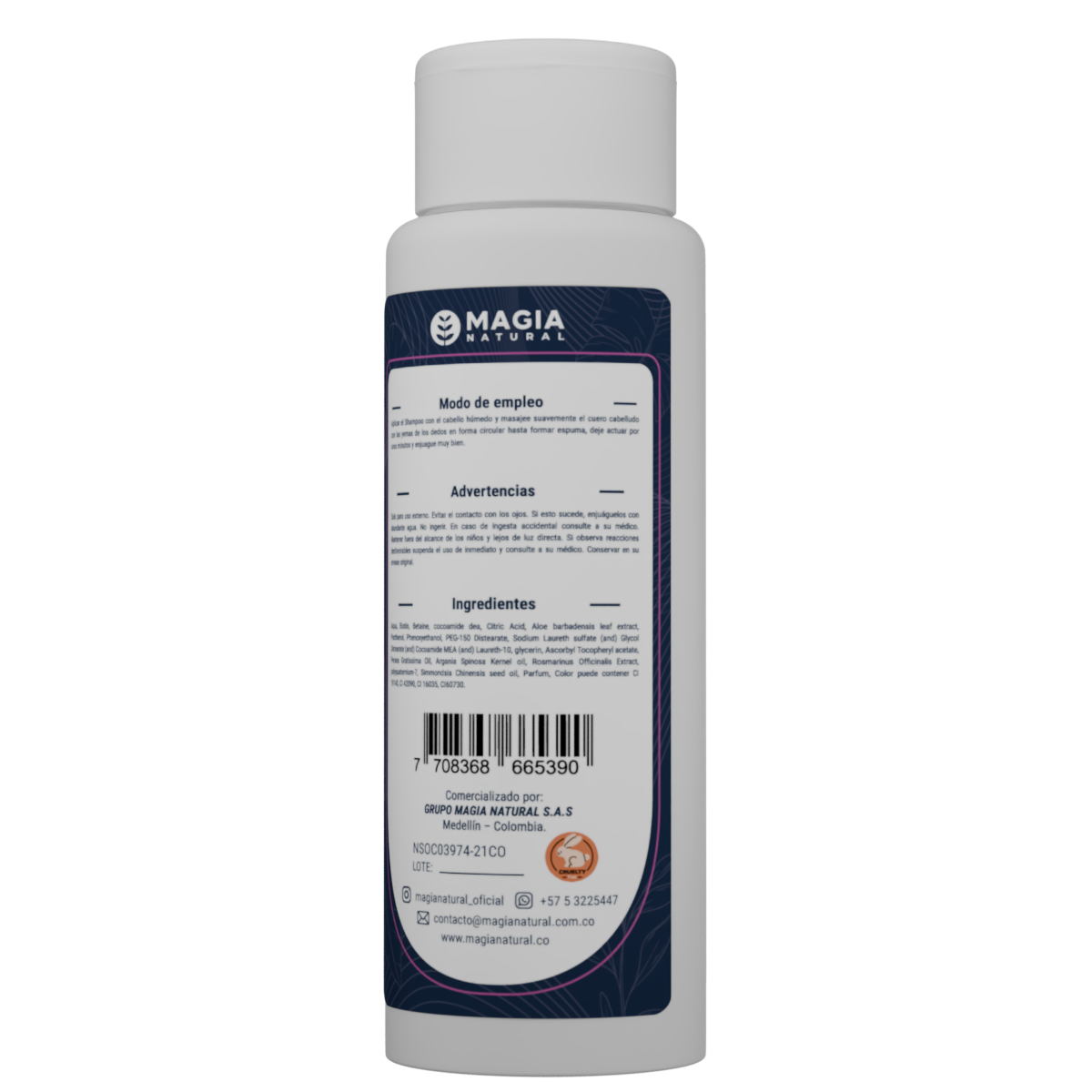SHAMPOO DE CANAS 450ml