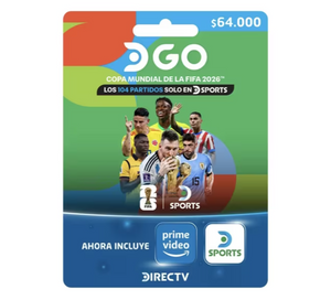 Pin Virtual DIRECTV GO