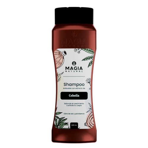 Shampoo Antigrasa y Anticaída con Cebolla y Cannabis