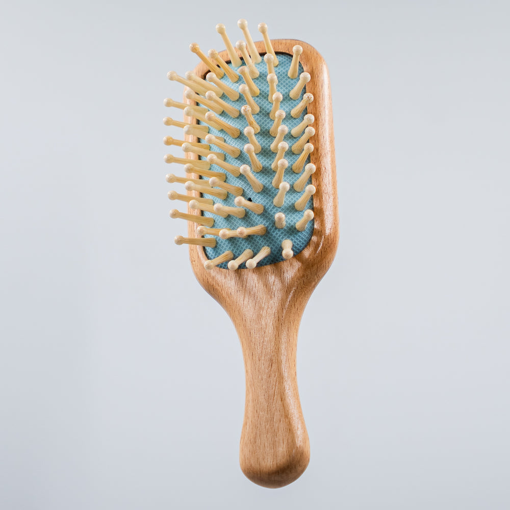 MINI RECTANGULAR BAMBOO BRUSH