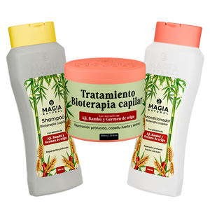Kit Reparación Molecular Bioterapia Capilar con Ají y Bambú