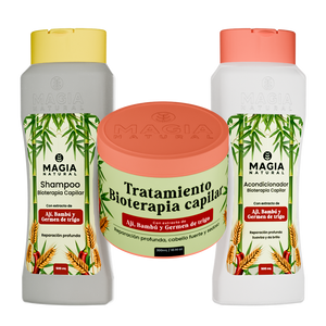 Kit Reparación Molecular Bioterapia Capilar con Ají y Bambú