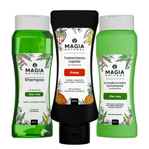 Kit Nutrición e Hidro-Reparación Capilar Personalizado con Activos Naturales