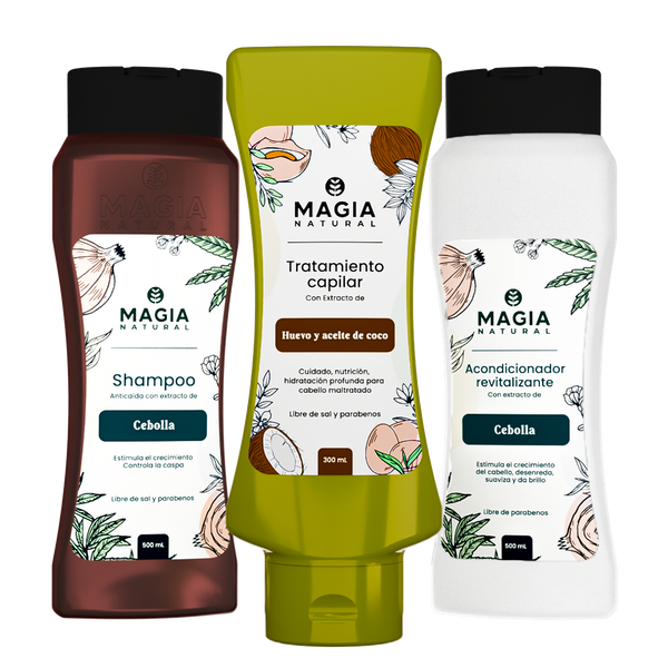 Kit Nutrición e Hidro-Reparación Capilar Personalizado con Activos Naturales