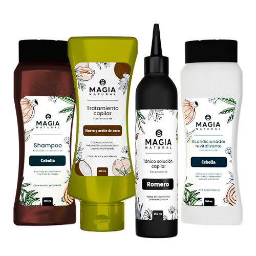 Kit Hidroreparador y Crecimiento Capilar Personalizado