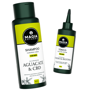 Kit Anticaída para Hombre con Aguacate y Biotina