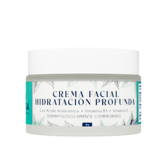 Crema Facial Hidratación Profunda con Ácido Hialurónico