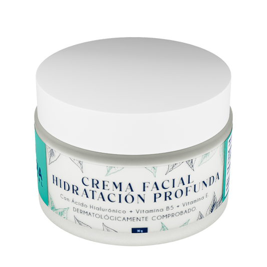 CREMA FACIAL DE HIDRATACIÓN PROFUNDA 30gr