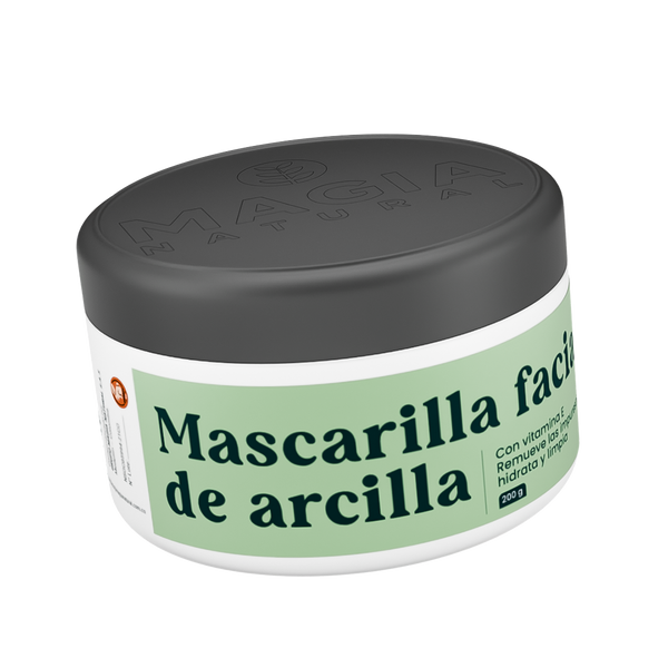 MASCARILLA FACIAL DE ARCILLA 200gr