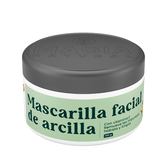 MASCARILLA FACIAL DE ARCILLA 200gr