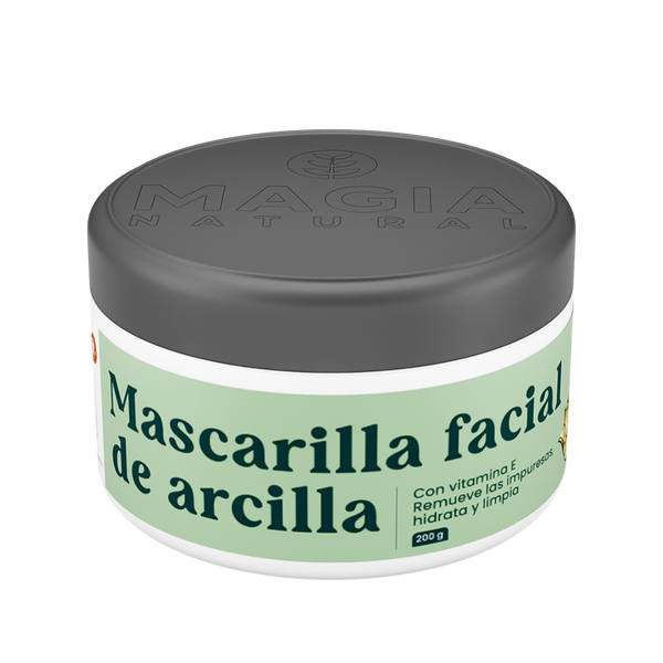 MASCARILLA FACIAL DE ARCILLA 200gr