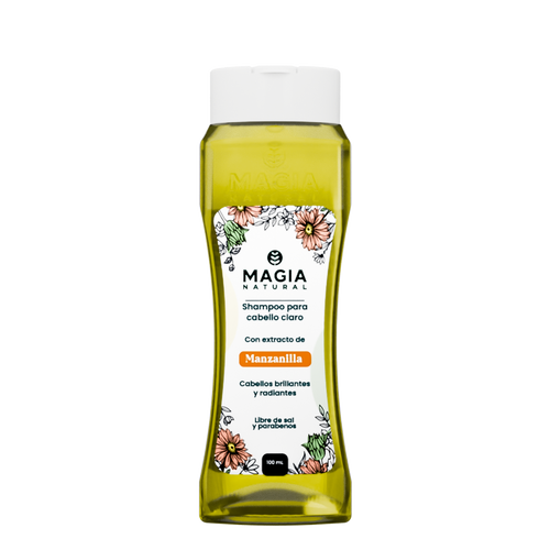 Shampoo Iluminador y Aclarante con Manzanilla y Miel