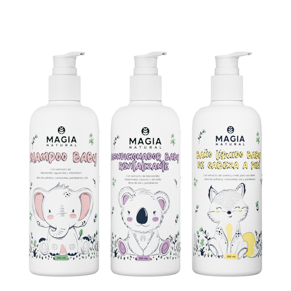 Kit de Cuidado para Bebés con Avena, Miel y Manzanilla