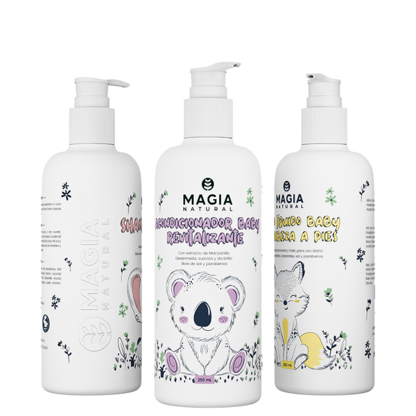 Kit de Cuidado para Bebés con Avena, Miel y Manzanilla