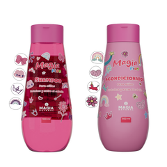 Growth and Detangling Kit for Girls with Rice and Passion Fruit