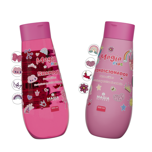 Kit Crecimiento y Desenredante para Niñas con Arroz y Maracuyá
