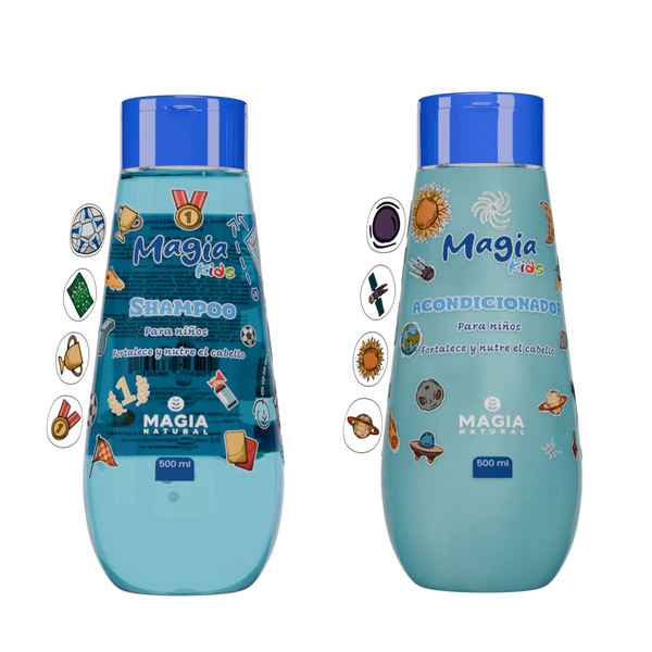 Kit Crecimiento y Fuerza Capilar para Niños con Arroz y Maracuyá