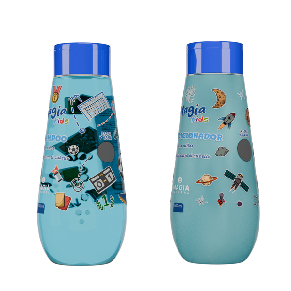 Kit Crecimiento y Fuerza Capilar para Niños con Arroz y Maracuyá