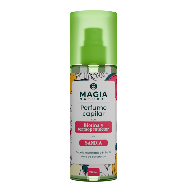 Perfume Capilar Termoprotector y Suavizante con Biotina