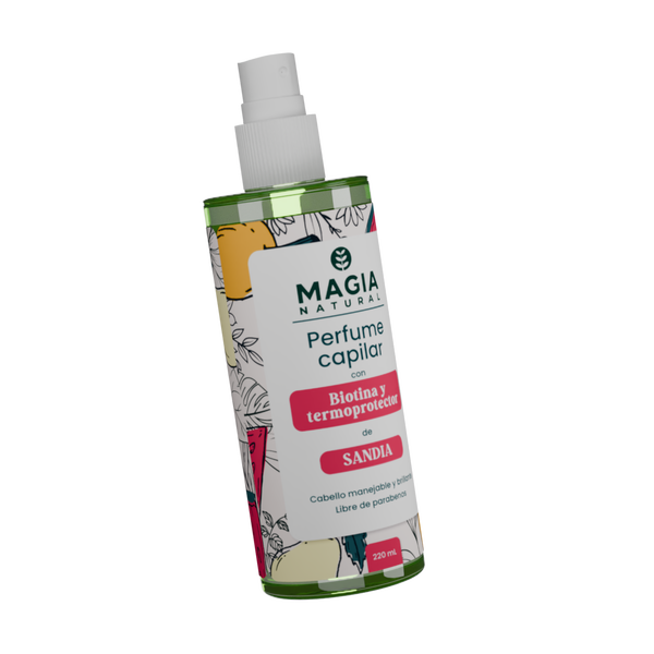 Perfume Capilar Termoprotector y Suavizante con Biotina