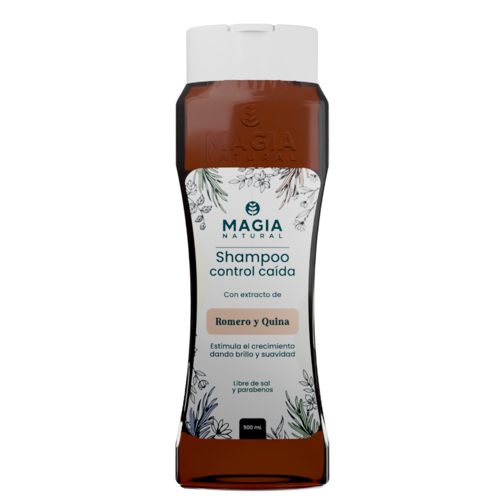 SHAMPOO DE ROMERO Y QUINA 500ml