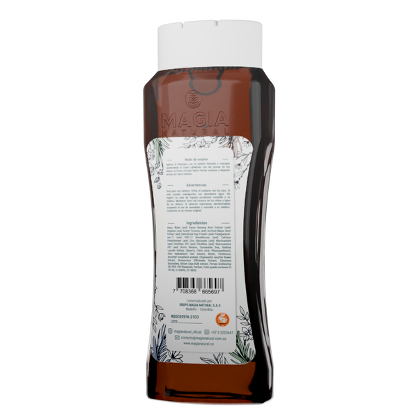 SHAMPOO DE ROMERO Y QUINA 500ml