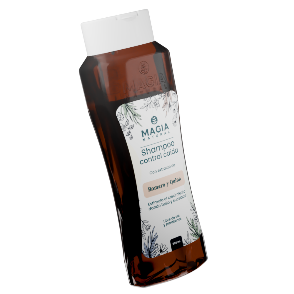 SHAMPOO DE ROMERO Y QUINA 500ml