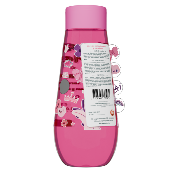 Shampoo para Niñas de Crecimiento con Arroz y Maracuyá