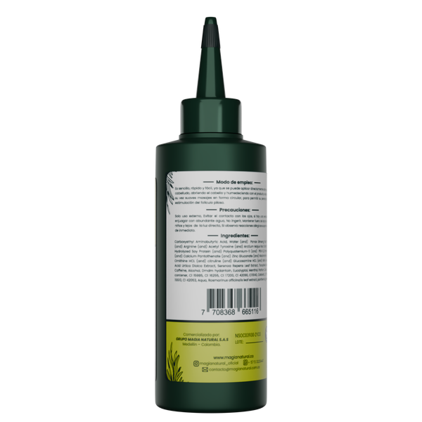 Tónico Densificador para Barba y Cabello con Romero y Biotina