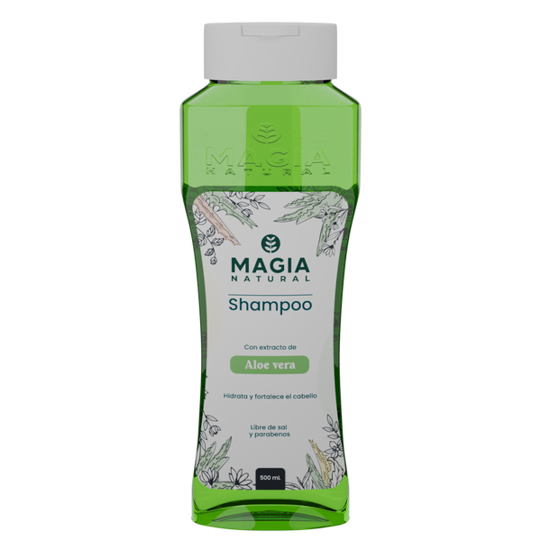Shampoo Hidratante y Protector con Aloe Vera
