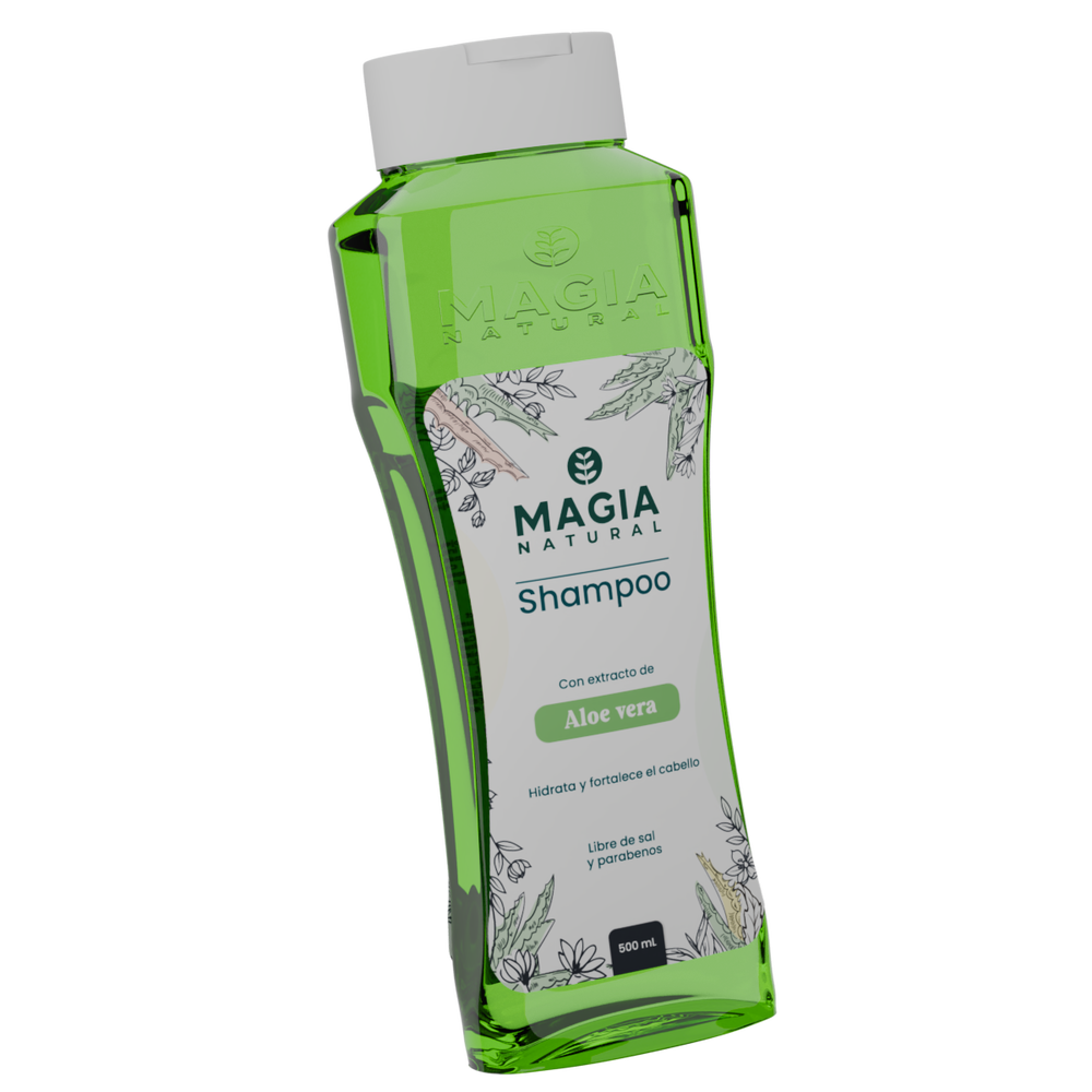 SHAMPOO DE ALOE VERA 500 ml