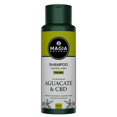 Shampoo Anticaída para Hombre con Aguacate y CBD