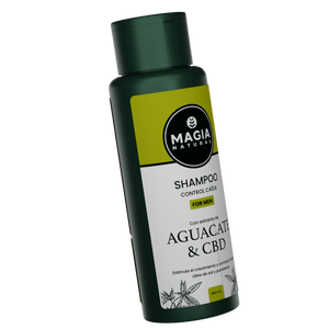Shampoo Anticaída para Hombre con Aguacate y CBD