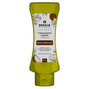 TRATAMIENTO DE HUEVO Y ACEITE DE COCO 300ml