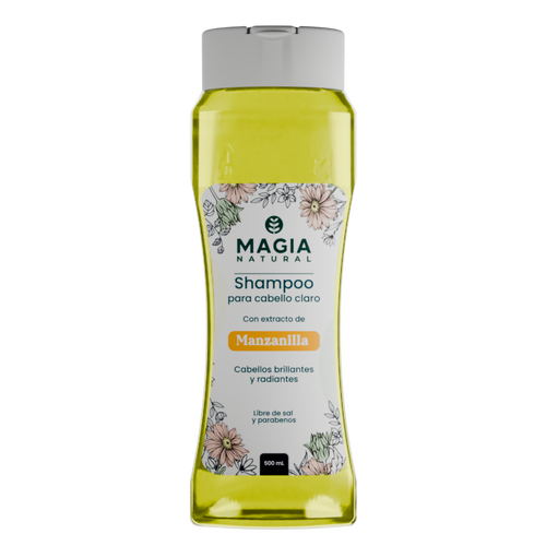 Shampoo Iluminador y Aclarante con Manzanilla y Miel