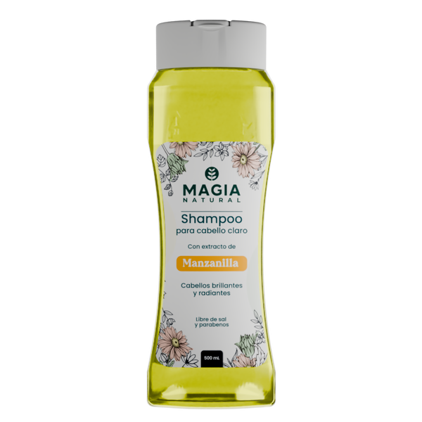 Shampoo Iluminador y Aclarante con Manzanilla y Miel