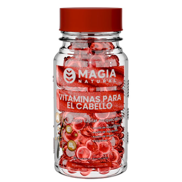 Cápsulas de Vitaminas Aplicables para Reparación Capilar